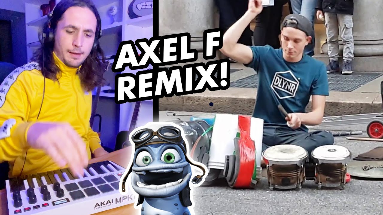 The Kiffness x Damat Drummer - Axel F | Crazy Frog (Live Looping Remix)