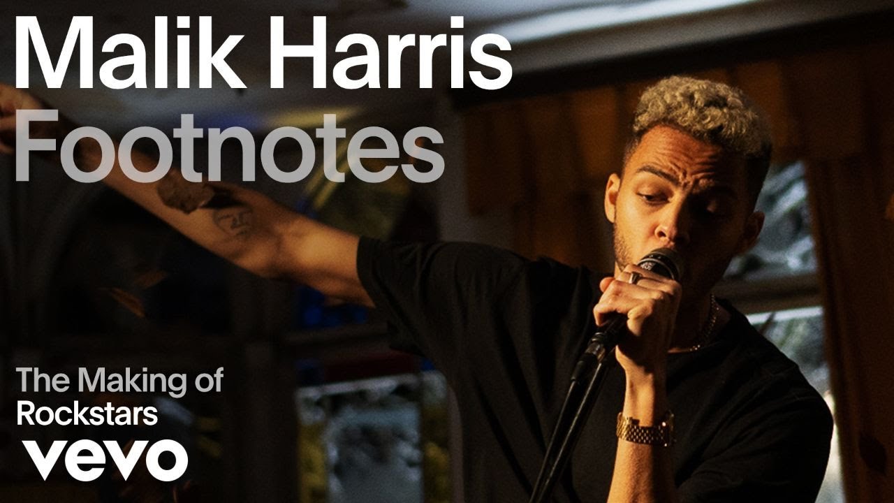 Malik Harris - The Making of 'Rockstars' | Vevo Footnotes