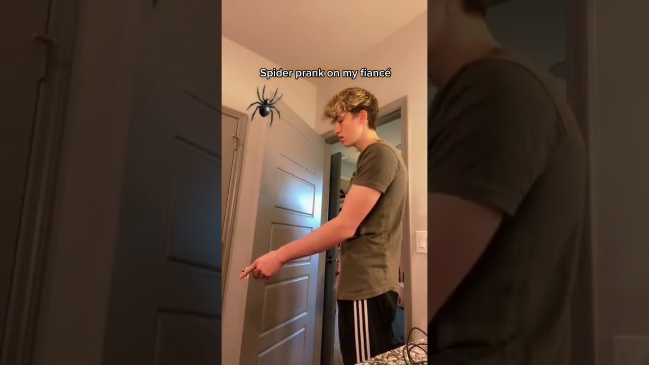 Best spider prank ever! 🕷