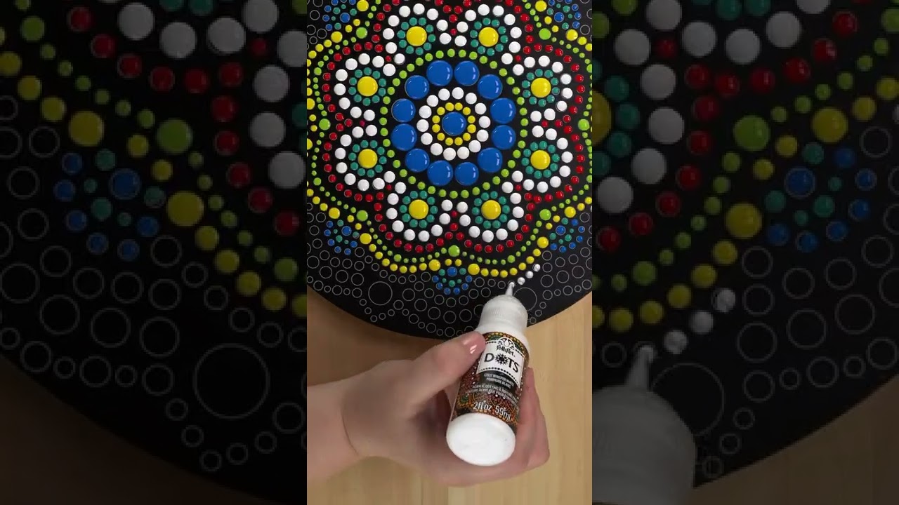 Mandala Art for Beginners with FolkArt Dots