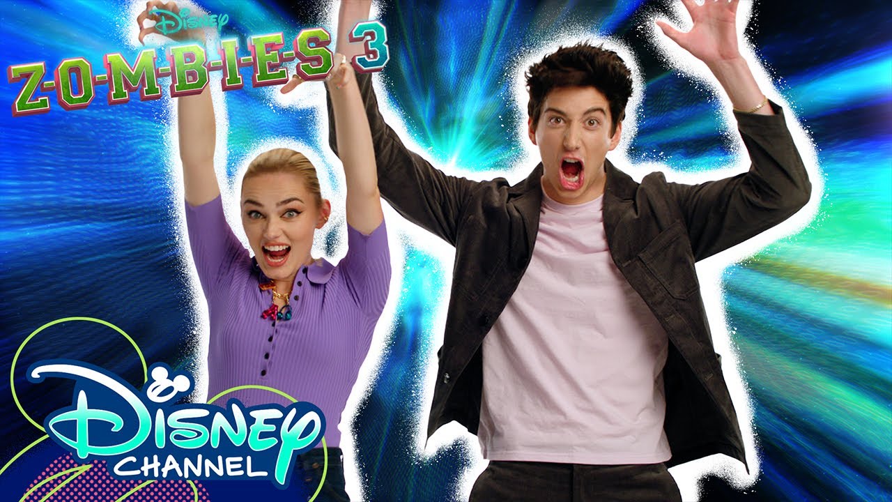 Dance Challenge with Meg and Milo | ZOMBIES 3 | Disney Original Movie | @Disney Channel