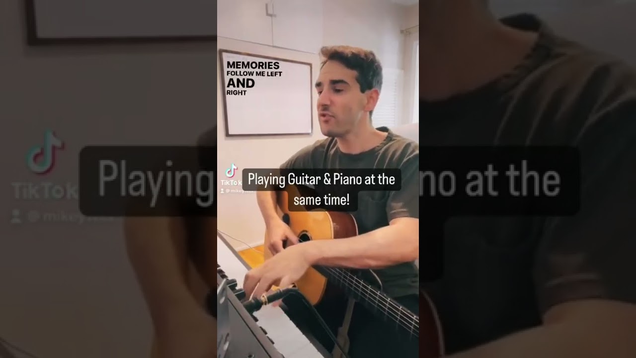 Piano/Guitar/Singing at the same time to Charlie Puth - Left And Right