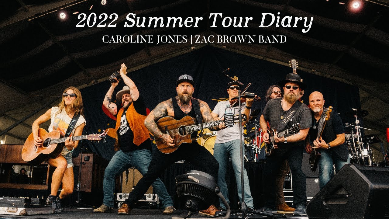 Caroline Jones - 2022 Summer Tour Diary (with Zac Brown Band)
