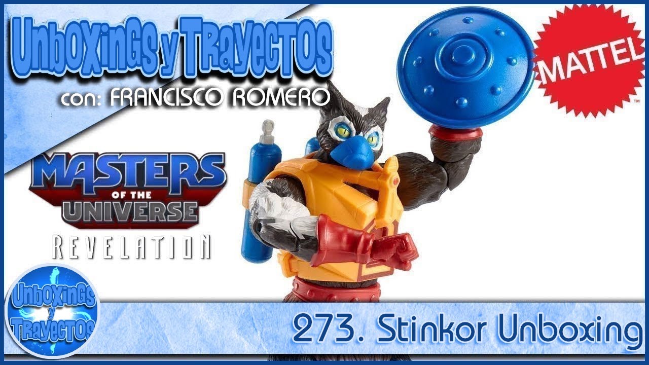 273. Stinkor Masters of The Universe Revelation Unboxing