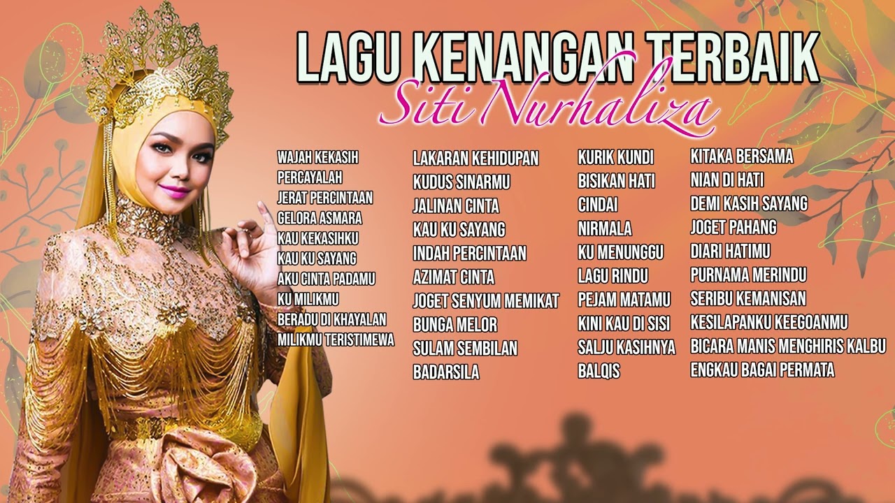 Lagu Kenangan Terbaik Siti Nurhaliza