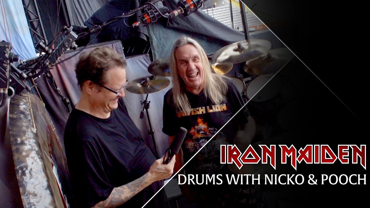 Iron Maiden - Drums with Nicko and Pooch