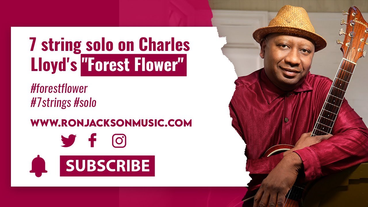 7 string solo on Charles Lloyd's "Forest Flower" #forestflower #7strings #solo