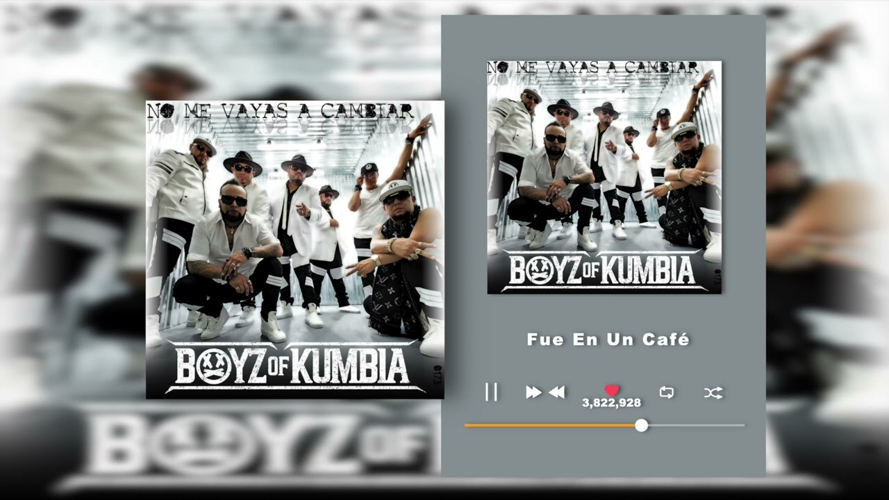 Boyz Of Kumbia - Fue En Un Café - No Me Vayas A Cambiar  (Audio)