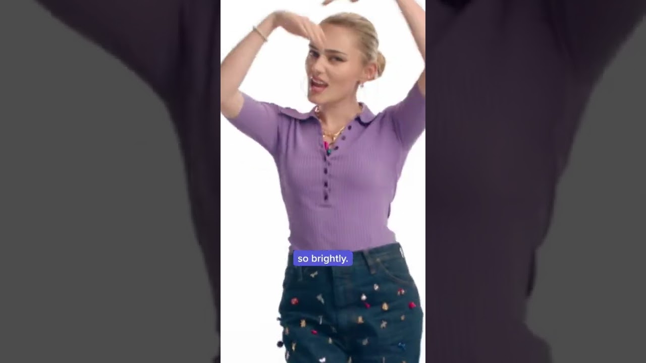 Finally Me Lip-Sync with Meg Donnelly 🌟 #Shorts