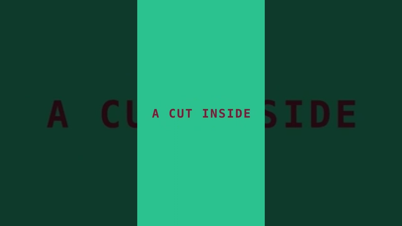 "A Cut Inside" out this Wednesday, 9.7.22 #UTMS #Shorts