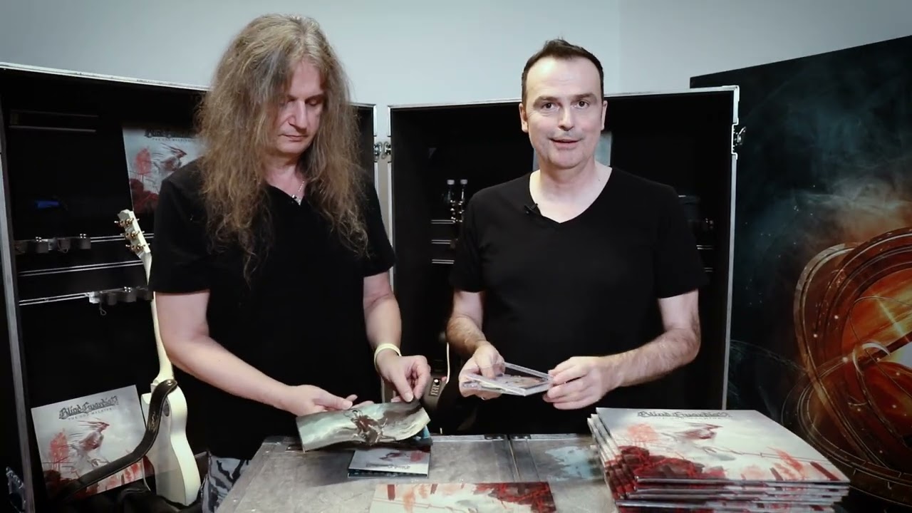 BLIND GUARDIAN - Unboxing "The God Machine" with Hansi Kürsch and André Olbrich | Part II (English)