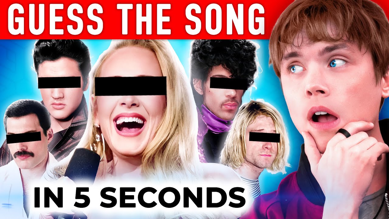GUESS THE SONG in 5 seconds! (Greatest Hits)
