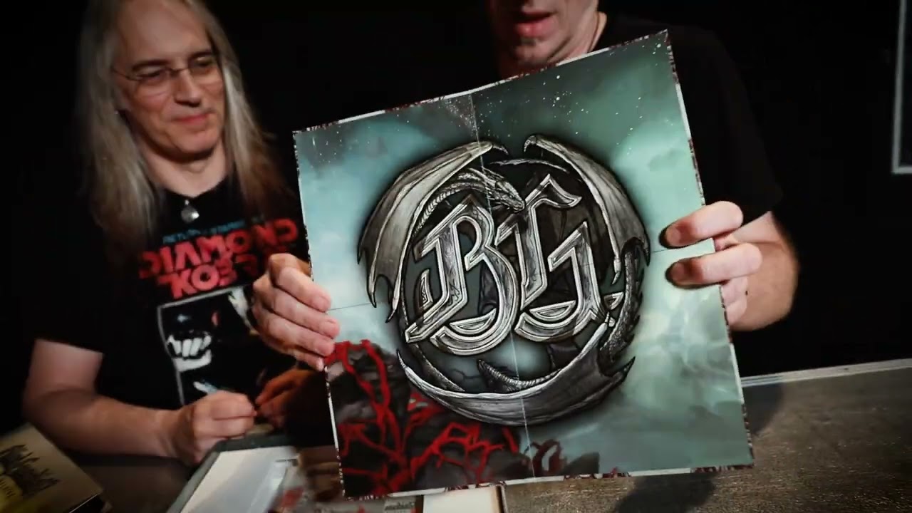 BLIND GUARDIAN - Unboxing the limited “The God Machine” Box-Set with Marcus and Frederik