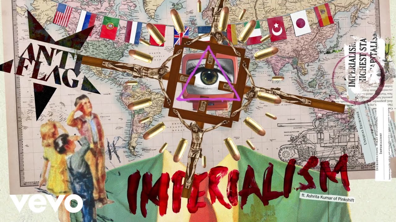 Anti-Flag - IMPERIALISM (Lyric Video) ft. Ashrita Kumar