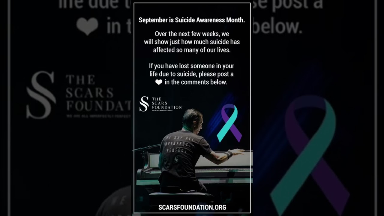 September is #SuicideAwarenessMonth 🖤 @The Scars Foundation