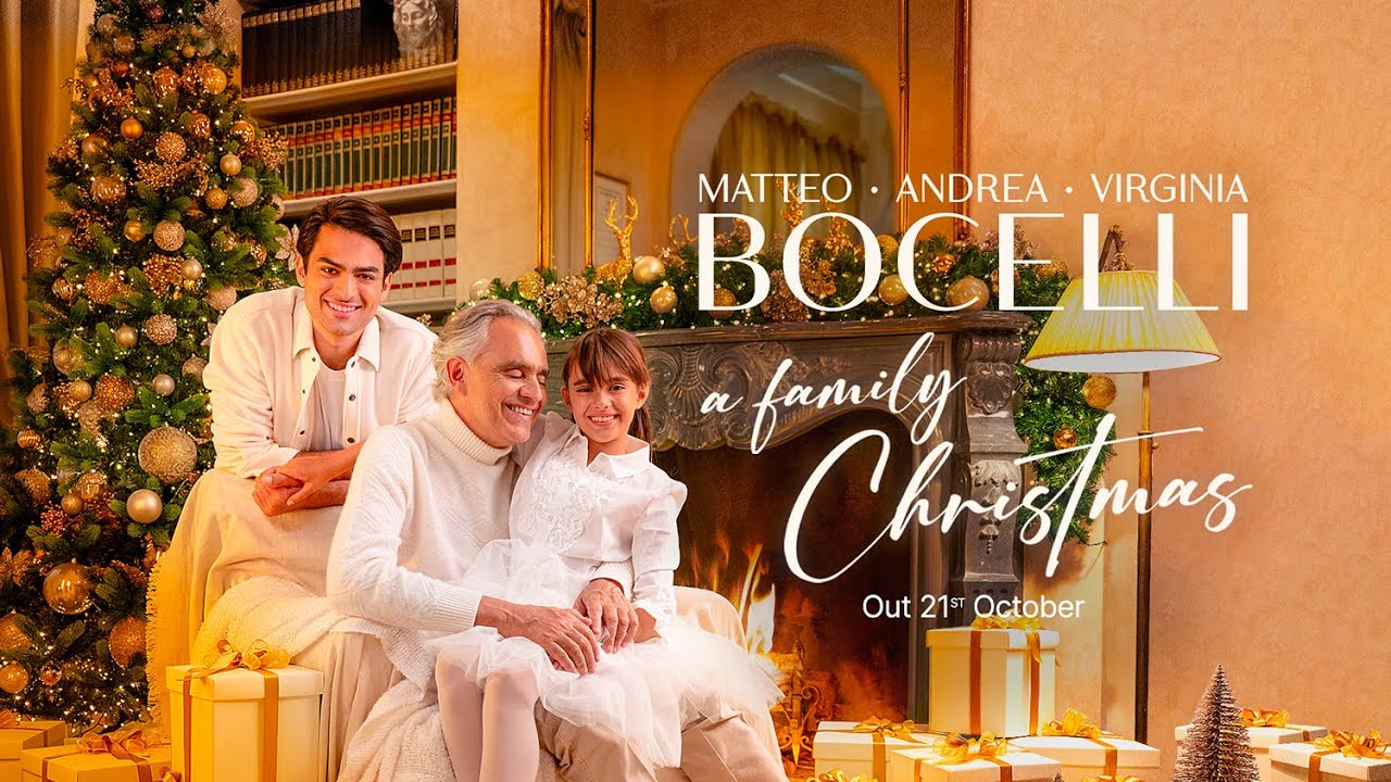 Andrea, Matteo & Virginia Bocelli - A Family Christmas (Album Trailer)