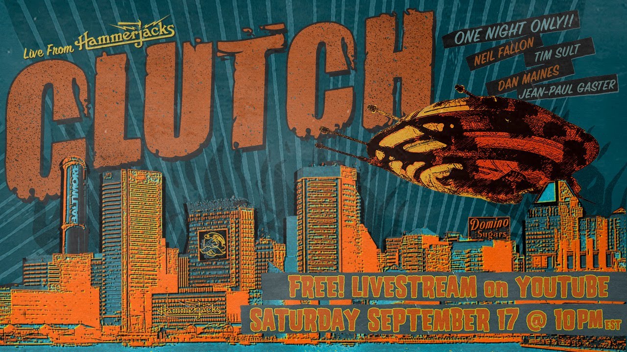 CLUTCH - LIVE FROM HAMMERJACKS