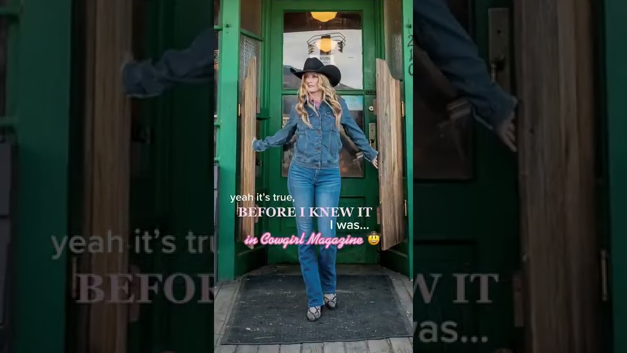 #BeforeIKnewIt I was in COWGIRL MAGAZINE 🥲🥰🤠💕✨ #shorts #stephaniequayle #countrymusic #cowgirl