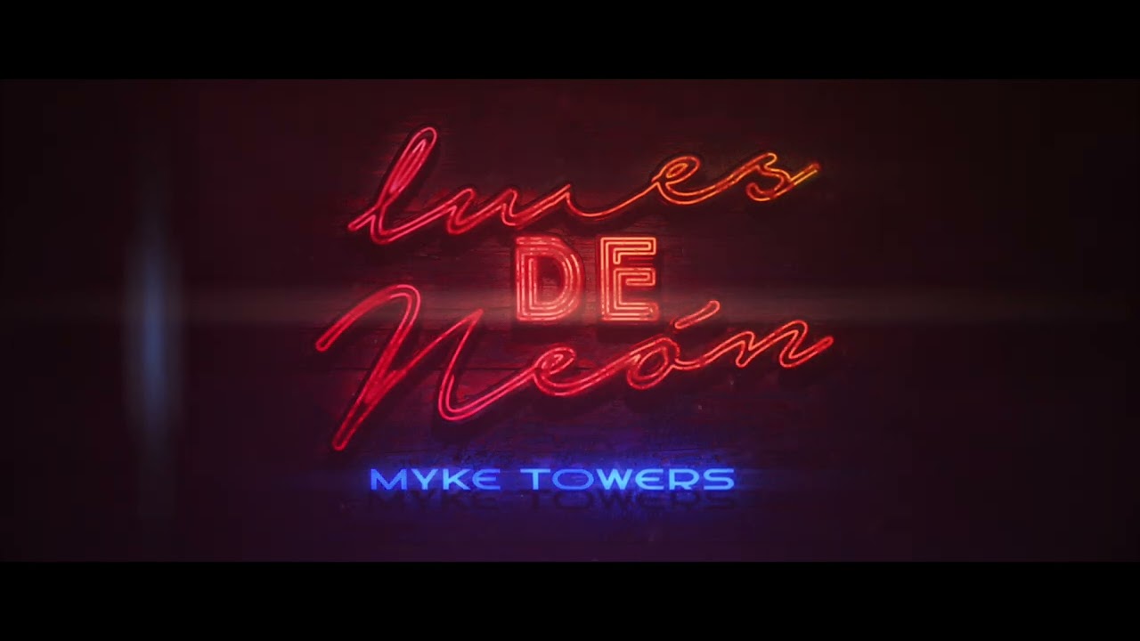 Myke Towers - Luces de Neon (Audio Video)