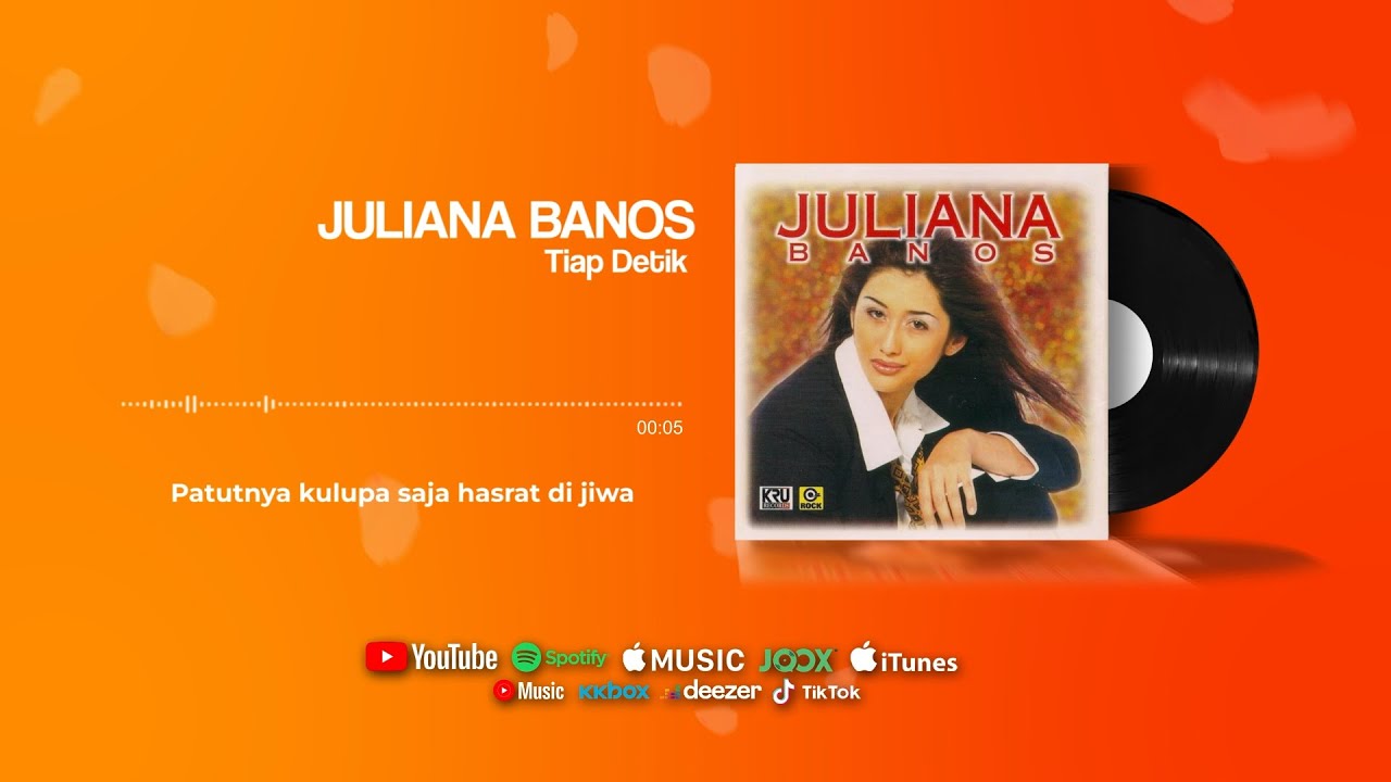 Juliana Banos - Tiap Detik ( Official Audio Clip )