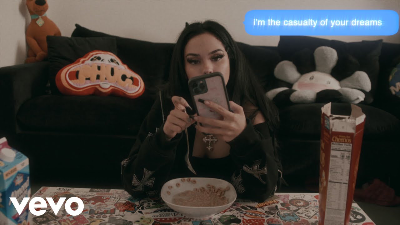 Maggie Lindemann - casualty of your dreams (lyric video)