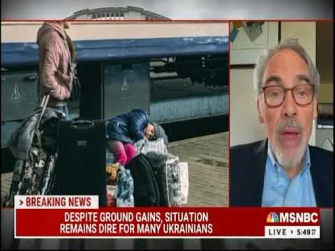 Joan Baez:  MSNBC appearance in support of Ukrainian Children.
