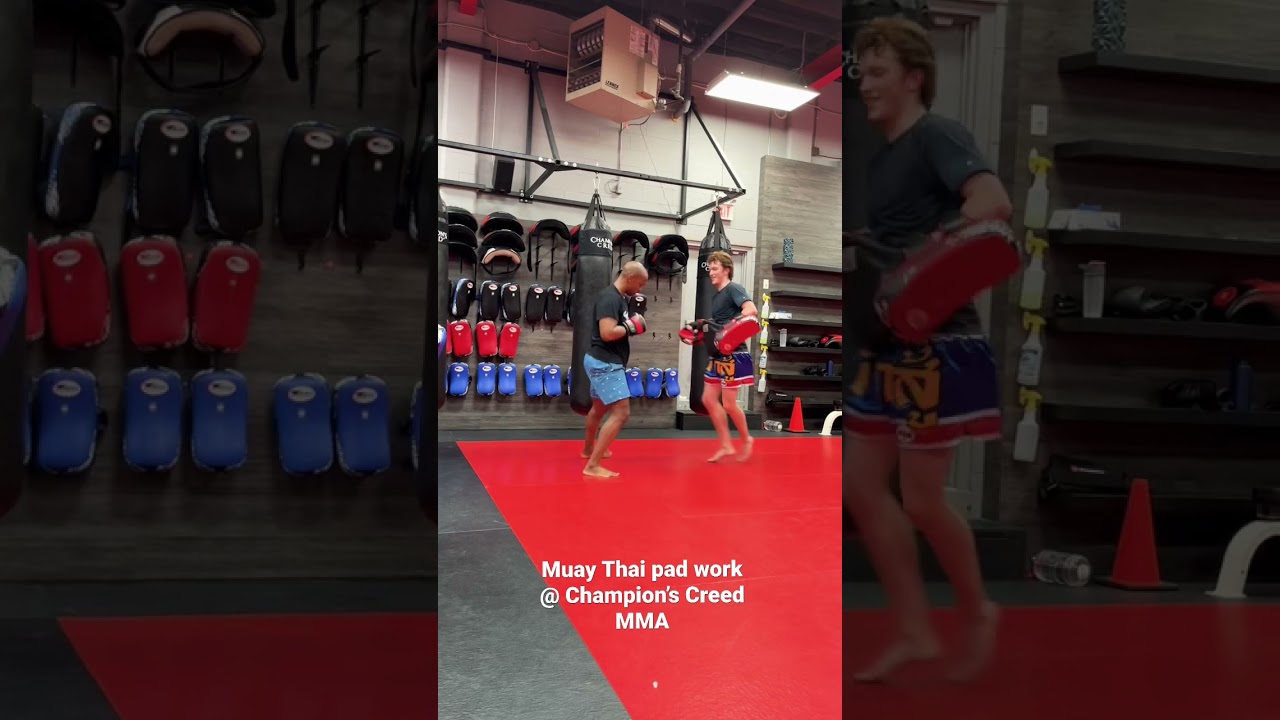 Muay Thai Pad Work @ Champion’s Creed MMA
