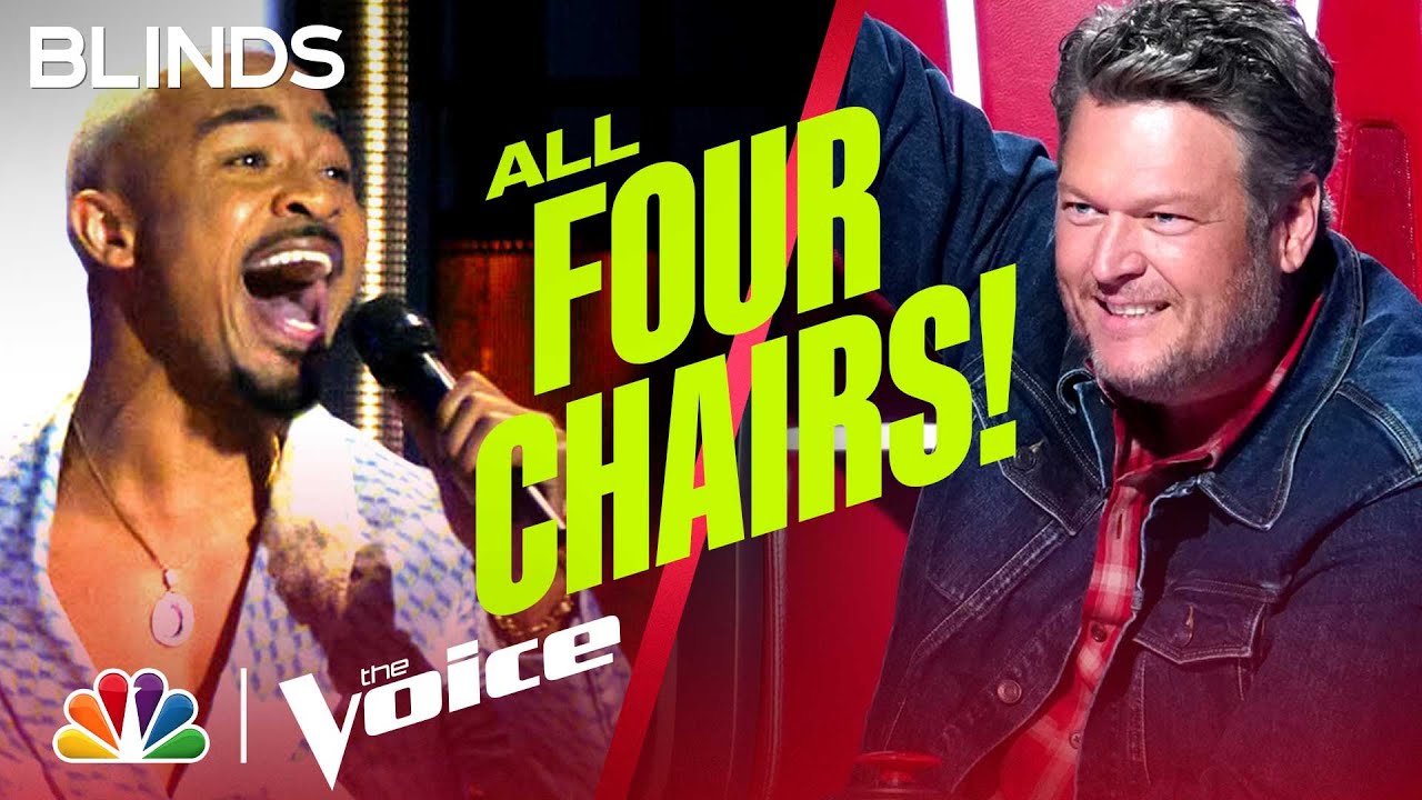 Kevin Hawkins' Four-Chair Turn Performance of "Isn't She Lovely" | The Voice Blind Auditions 2022