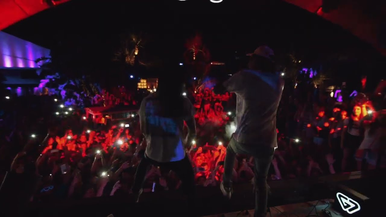 Steve Aoki Is Joined By  Wiz Khalifa At A Show in Malta