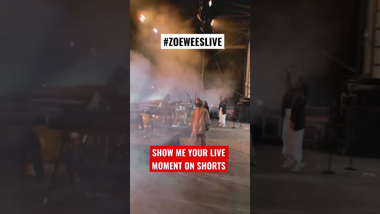 Show me your live moment on YouTube shorts 🙌🏽 #zoewees #zoeweeslive #lollapalooza #berlin