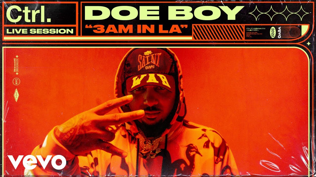 Doe Boy - 3am in LA (Live Session) | Vevo Ctrl