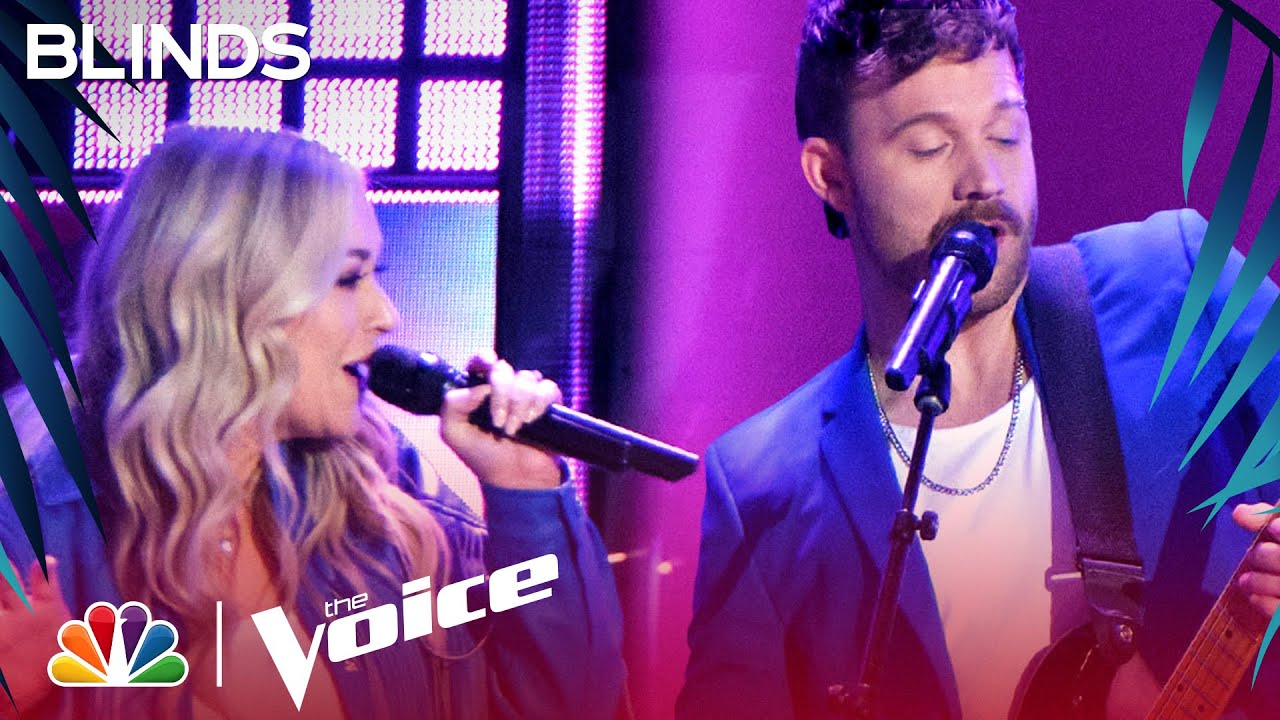 The Dryes Have Extraordinary Chemistry Singing "Islands in the Stream" | Voice Blind Auditions 2022