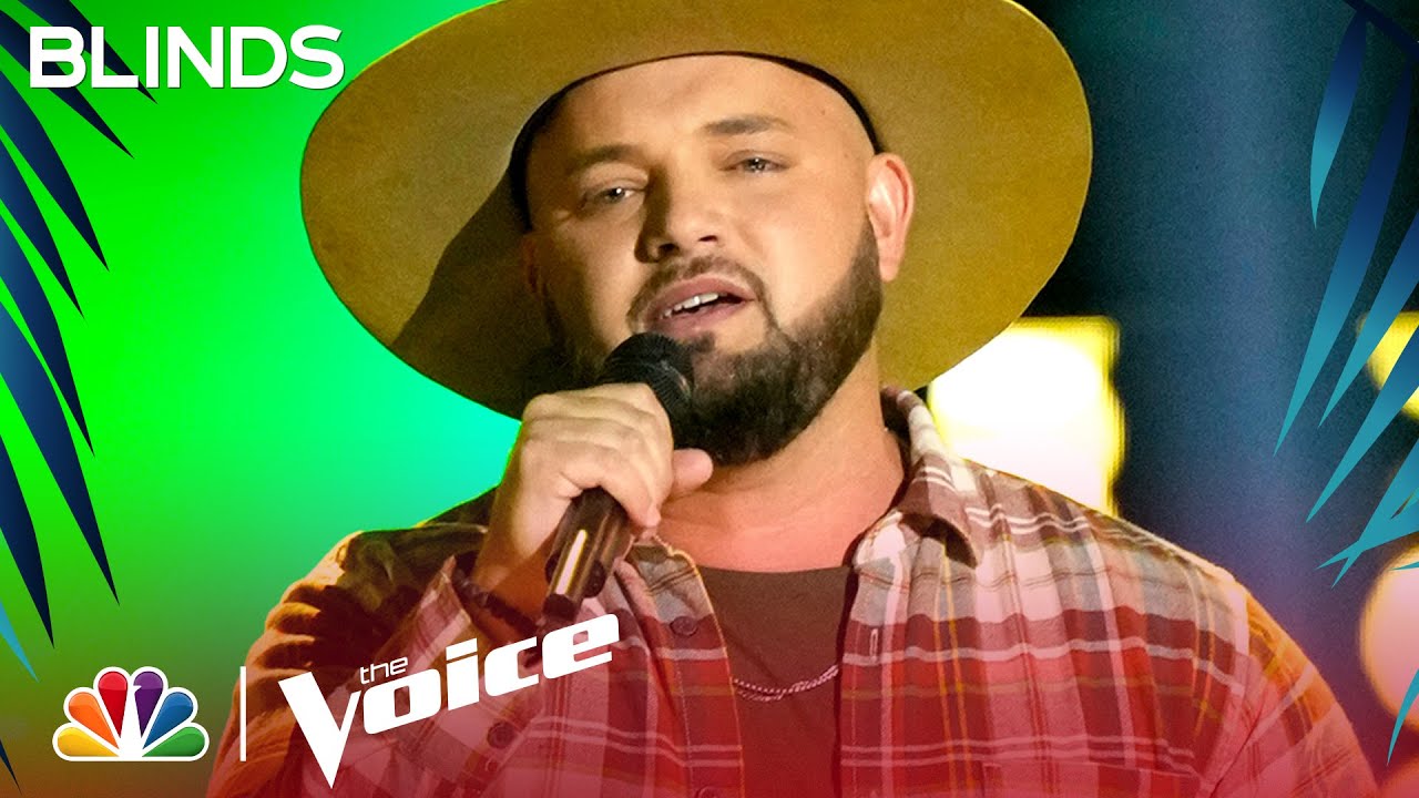 Billy Craver Shows Off His Vibrato on "She Got the Best of Me" | The Voice Blind Auditions 2022