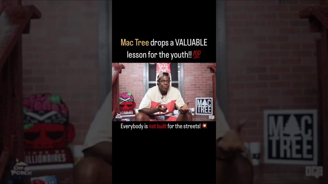 Mac Tree speaks about the streets on a interview with DirtyGlove Basterd #mactree