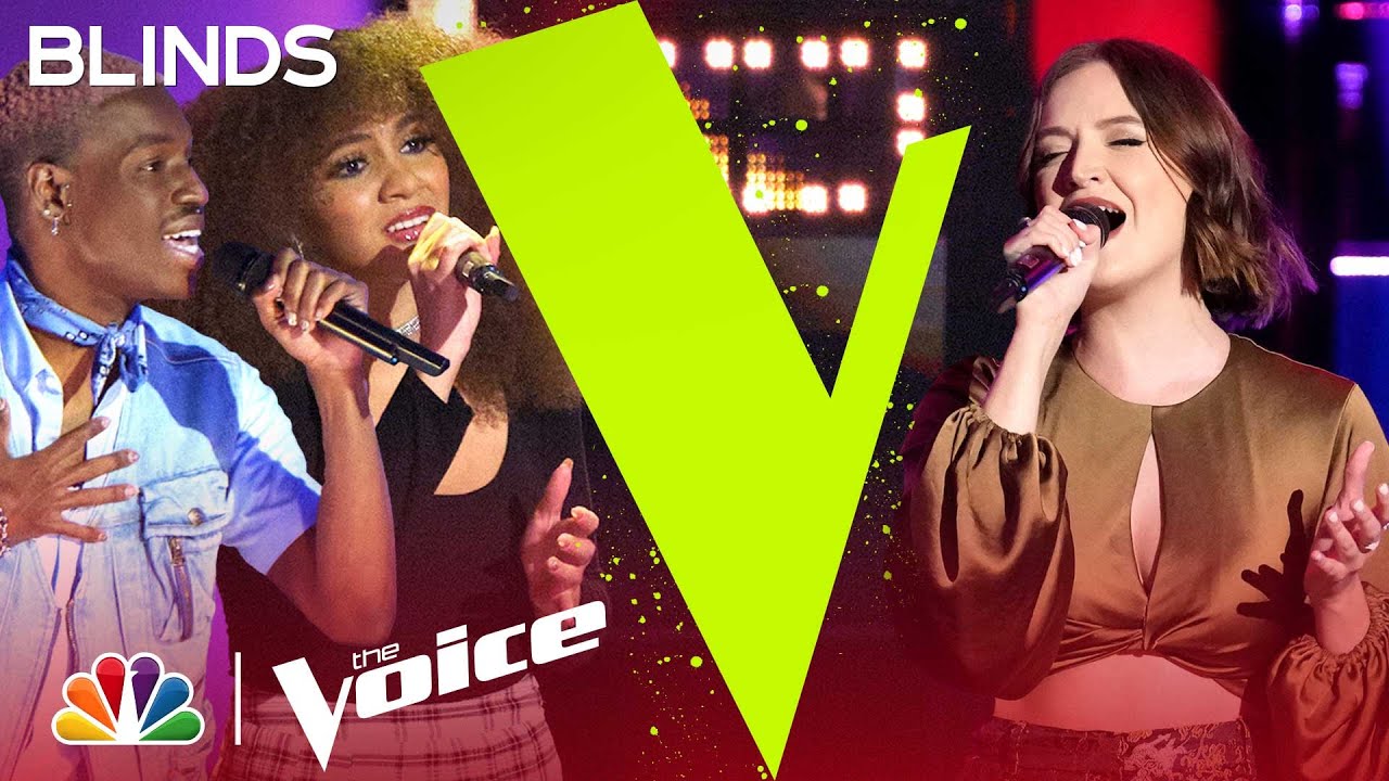 Eva Ullmann, Destiny Leigh and Eric Who Give Stunning Performances | The Voice Blind Auditions 2022