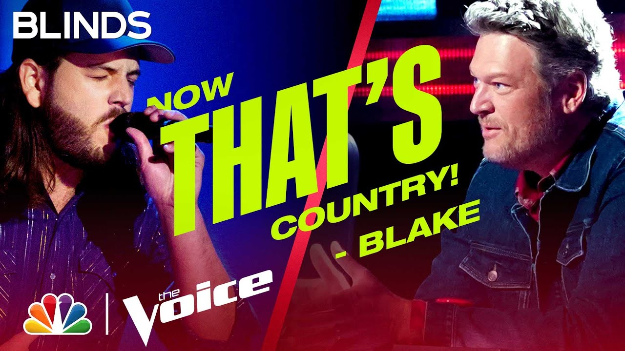 Tanner Fussell Gives Travis Tritt's "Anymore" a Rock 'n' Roll Edge | The Voice Blind Auditions 2022
