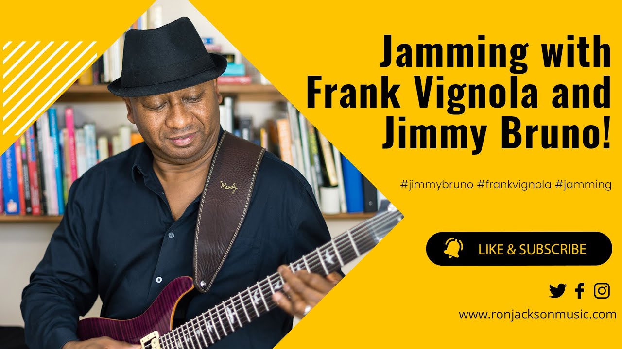 Jamming with Frank Vignola and Jimmy Bruno! #jimmybruno #frankvignola #jamming