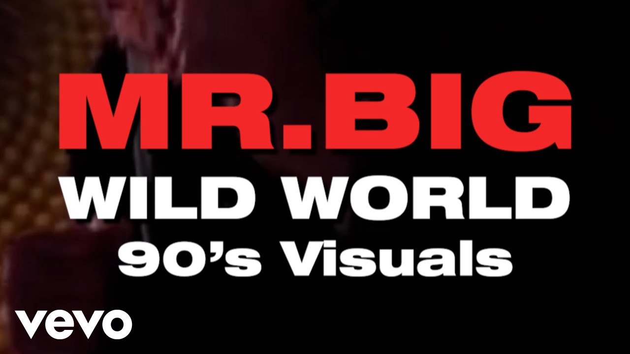 Mr. Big - Wild World - Iconic 90s Visuals Pt 2