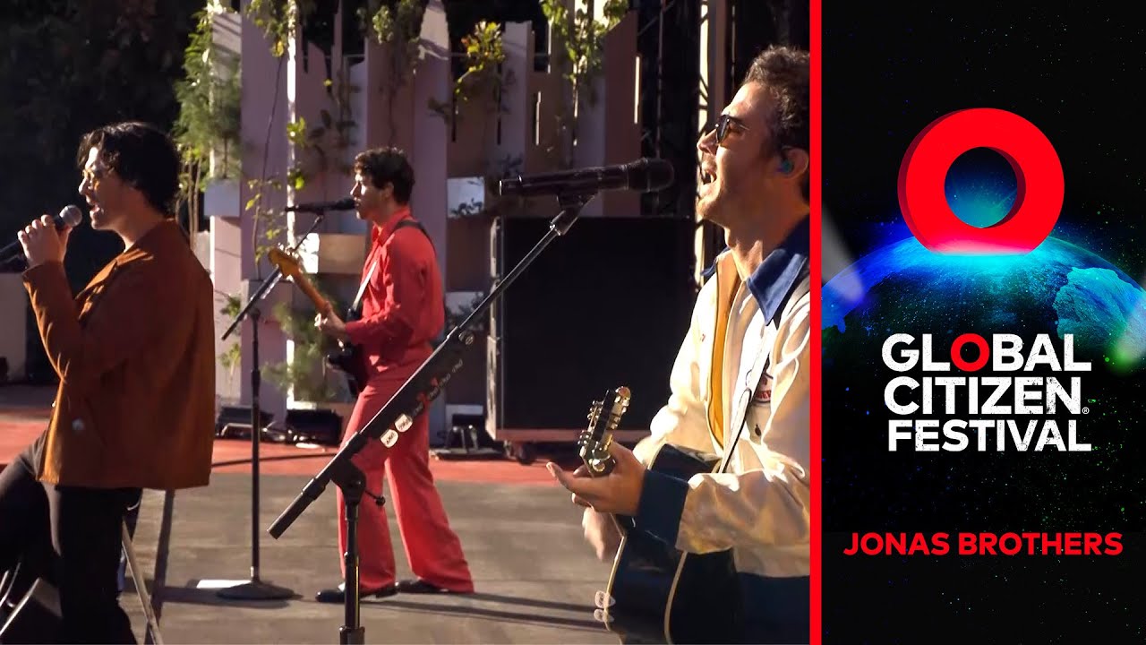 Jonas Brothers - What A Man Gotta Do (Global Citizen Festival 2022) Live in NYC