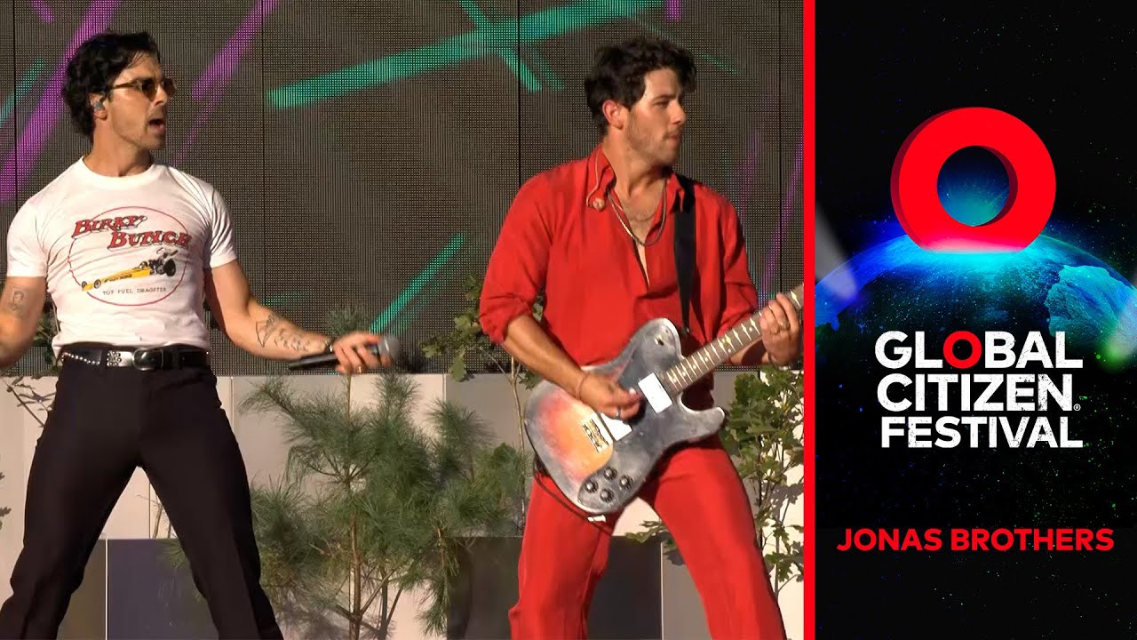 DNCE, Jonas Brothers - Cake By The Ocean (Global Citizen Festival 2022) Live in NYC