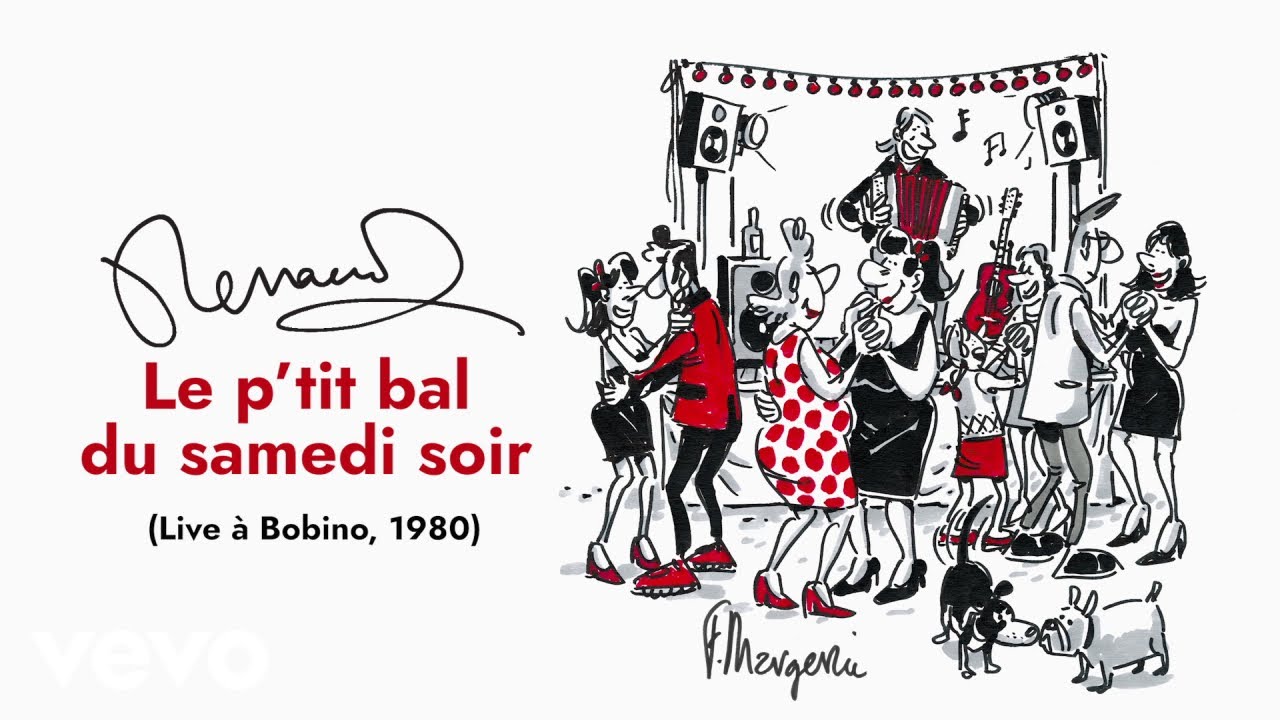 Renaud - Le p'tit bal du samedi soir (Live à Bobino 1980) (Visualizer)