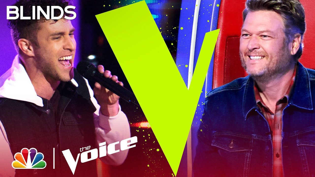 Benny Weag Impresses Blake with Ed Sheeran's "Shivers" | The Voice Blind Auditions 2022