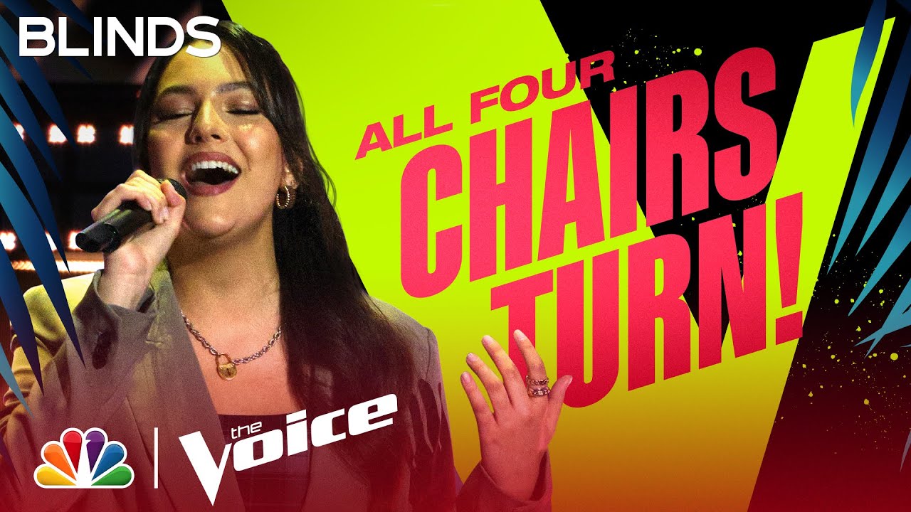 Grace Bello's Magical Voice Soars on Justin Bieber's "Ghost" | The Voice Blind Auditions 2022