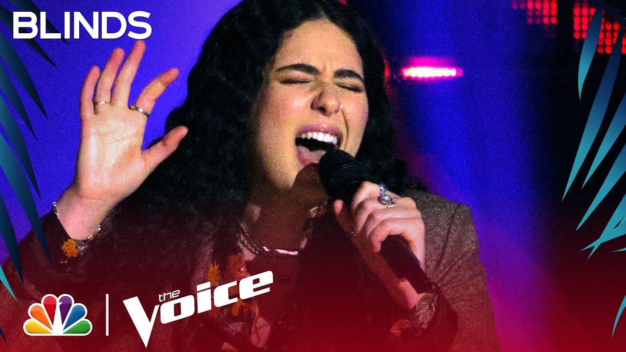 August James Rocks on Blondie's "Heart of Glass" | The Voice Blind Auditions 2022