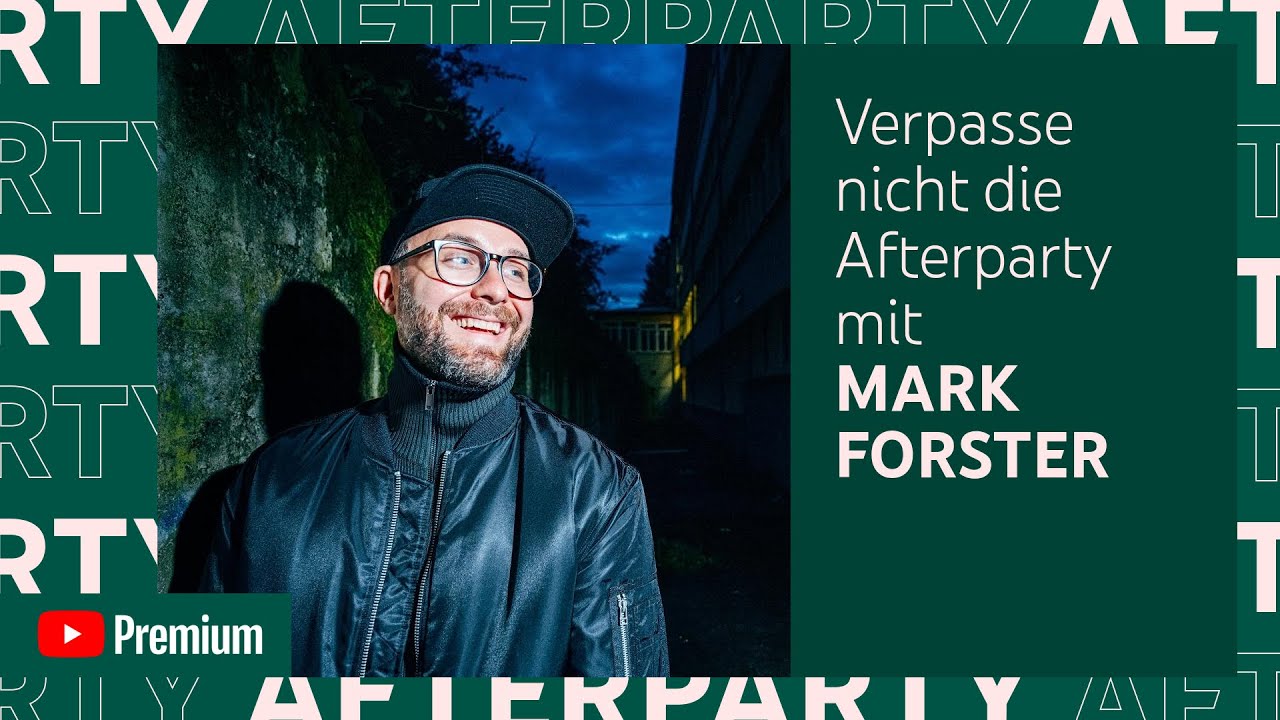 Mark Forster’s YouTube Premium Afterparty