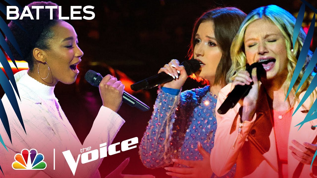 Eva Ullmann, Morgan Taylor and Daysia's Gorgeous Performances Win | The Voice Battles 2022