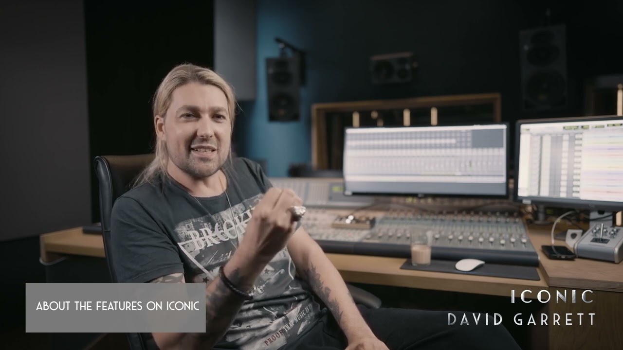David Garrett about the features on ICONIC