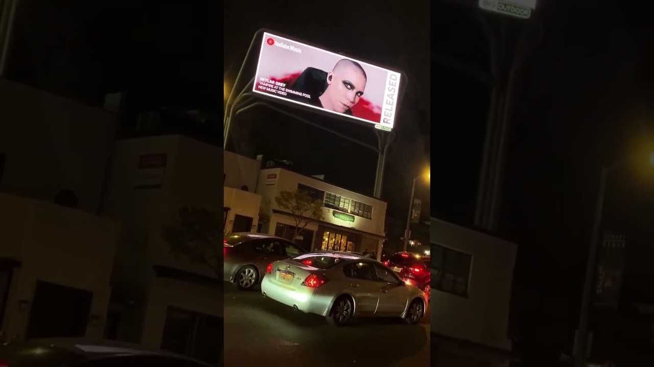 An INDEPENDENT artist on a BILLBOARD on the SUNSET STRIP in LA…WOW. THANK YOU @YouTube Music