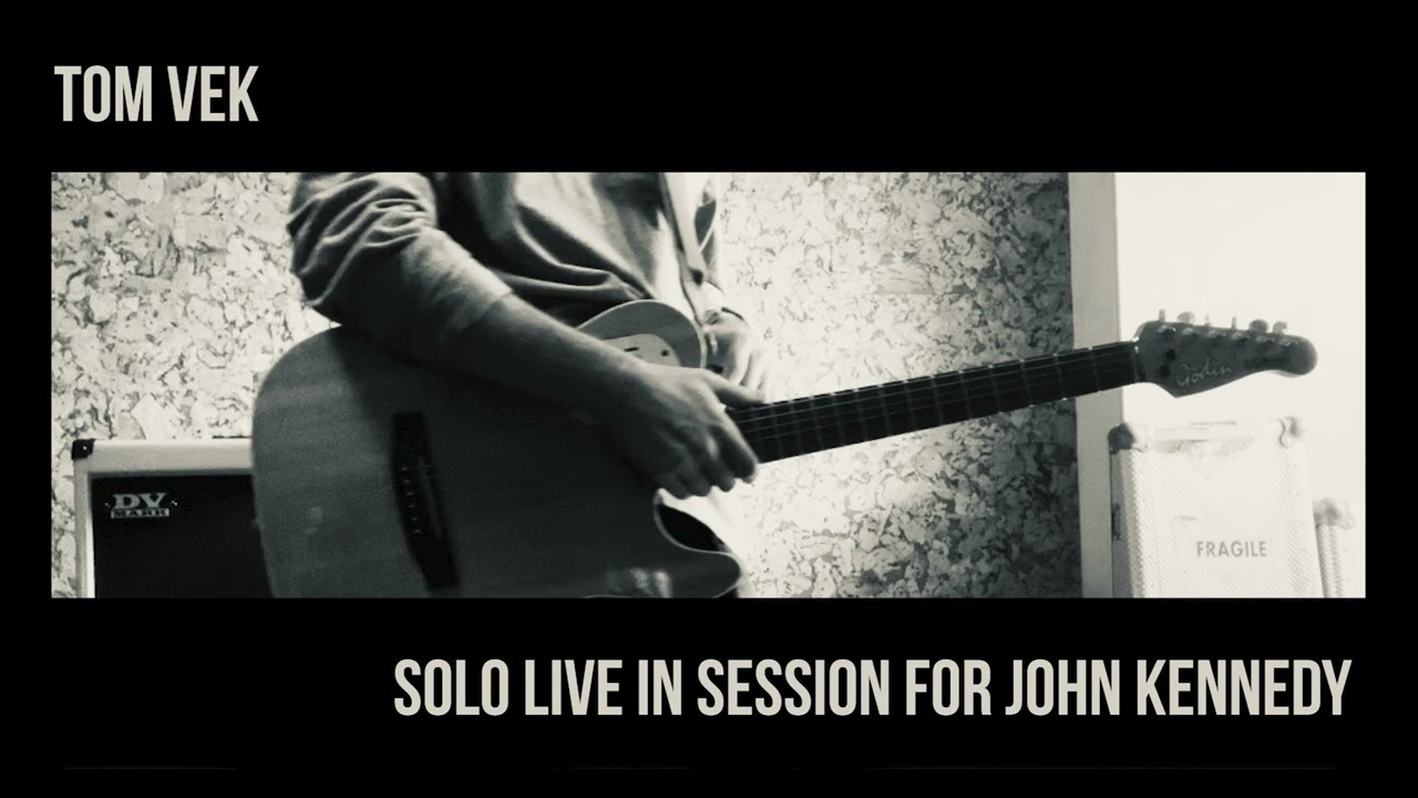 Tom Vek "Survive"  Solo live in session for John Kennedy Radio X