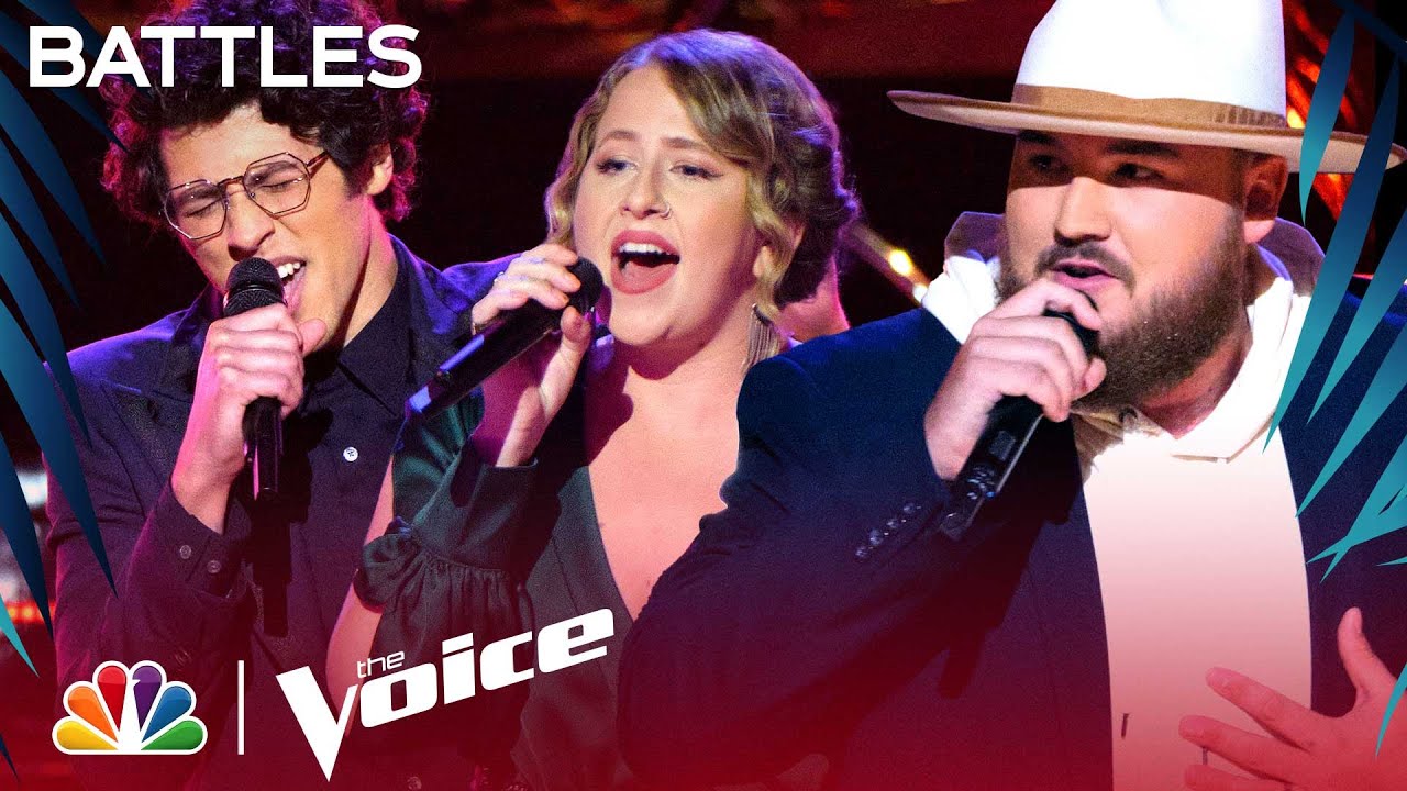 Chello, Peyton Aldridge and Kayla Von Der Heide's Amazing Performances Win | The Voice Battles 2022